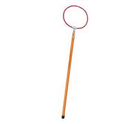 Genérico Poste telescópico de Fibra de Vidrio para Piscina con Gancho de Rescate y Anilla de Seguridad - Equipo de Rescate acuático de 5,5 m para socorristas y Respuesta de Emergencia a víctimas de a