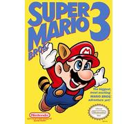 Genérico Póster Lámina Portada Super Mario Bros 3 Nintendo NES. Tamaño A4 (210 x 297 mm). Ideal Para enmarcar o colocar directamente en la pared. Papel fotográfico premium Glossy de 255gr/m2