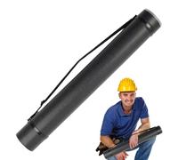 Genérico Poster Tubes - Telescoping Waterproof with Poster Carrier Tube, Crush-Proof Adjustable Container for Artwork Document Blueprint Map Drawing Paper, Reusable Storage with Shoulder Strap