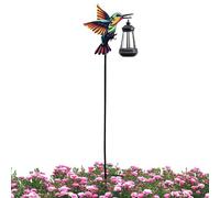 Generico Postes de jardín, faroles LED impermeables de resina y metal | Faroles - para sendero, jardín, entrada, patio, terraza, aparcamiento, piscina, arbustos