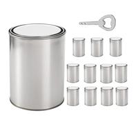 Genérico Pot de vide - Pots de sans doublure | Canettes vides en métal polyvalentes de 0,5 l, 12X, pour les arts et l'artisanat, les projets, la, l'organisation du garage