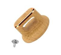 Genérico Pot Knob Replacement, Heat-Resistant Cookware Cover Handle, Pan Lid Knob, Easy to Install with Included Hardware for Saucepan, Kettle, Top Holding Handgrip, 3.03x2.44x1.77 Inches