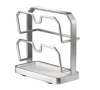 Genérico Pot Lid Holder | Pan Lid Stand | Hygienic Pot Top Organizer | for Kitchen Cabinet Countertop Sink Pantry Dining Home Apartment Restaurant