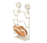 Genérico Pot Lid Organizer - 3-Tier Pan Lid Holder | Lids Storage Rack, Kitchen Organizer Stand, Multifunctional Kitchen Stand for Pantry Rv Kitchenette Apartment Cabinet Door Corner