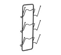 Genérico Pot Lid Organizer - Kitchen Storage Rack, Pan Holder, 5.5 * 2.6 * 13.6in Multi-Layer Shelf for Plates, Bowls, and Baking Trays | Space Saver Wall Mounted, Countertop Organizer