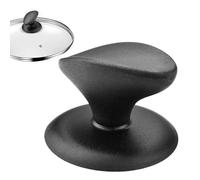 Genérico Pot Lid Top Replacement Knob, Heat Resistant Handle for Kitchen Cookware, PP and Stainless Steel Construction, Easy Grip Screw-On Knob for Kettles and Pans, 6.3x4.1cm Size