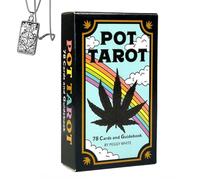 Genérico Pot Tarot - Edición de Bolsillo, cartulina, Ideal para Principiantes, Incluye Tarjetas y Collar