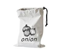 Genérico Potato Bag - 14.17in Canvas Laundry Bag | Vegetable Storage Bags with Side Zipper | Large Reusable Food Container For Pantry Kitchen Organizer, Washable Drawstring For Fruits