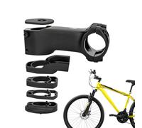 Genérico Potence De Vélo - Potence De Guidon En D'aluminium | Réglable À 7 Degrés, Passage De Câbles Interne, Accessoires De Cyclisme Pour Route, VTT Et Longues Distances