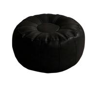 Genérico Pouf Ottoman Cover PU Pumpkin Shape Cushion Footrest