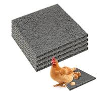Genérico Poultry Nest Pads - Hen Laying Mat 30x30cm, PVC Cushion Insert, Reusable Coop Layer | Garden Barn Backyard Habitat Comfort Support Egg Guard Nesting Zone Duck Quail Rest Mat Farmyard Care
