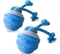 Genérico Power Tail 2.0 Dog Toy, Barkzys 2025 New Interactive Toy, Puptexshop Moving Smart Squeaky, Interactive Dog Ball with Motion Activated, Three Adjustable Modes with USB Rechargeable (2pcs)