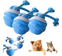 Genérico Power Tail 2.0 Dog Toy, Powertail 2.0 Moving Dog Ball, Interactive Toys with Touch Motion Activated, Automatic Rolling Smart Jumping for Large Puppy Small Dogs (3Pcs)