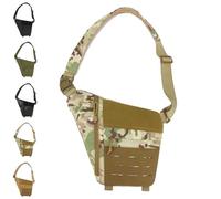 Genérico Powios Crossbody Bag, Multi-pocket Shoulder Crossbody Sling Bag, with Adjustable Strap, for outdoor sports (Camouflage)