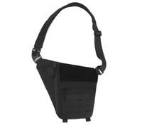 Genérico Powios Crossbody Bag, Powios Large Capacity Crossbody Bag, Waterproof Tactical Crossbodys Bags, for Hiking Cycling (Black,One Size)