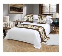 Genérico Práctica Funda Protectora For Camino De Cama. Elegante Mobiliario Que Evita Derrames, Polvo Y Pelos Mascotas En Camas Sofás. Mejora La Estética del Hogar(M,50 * 240cm)