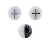 Genérico Practice Golf Balls - Rubber Golf Training Balls, Portable Rubber Training Ball, Limited Soft Ball, Indoor Outdoor Accessory | Durable Backyard Driving Range Tool For Home Swing Improvement