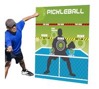 Genérico Practice Rebounder, Portable Wall-Mounted Feedback Trainer, Instant Ball Return, Perfect For Indoor Outdoor Skill Training At Backyard Or School, 28.35x33.46 In