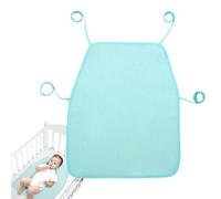 Genérico Pram Liner - Stroller Cooling Pad | Breathable Ice Silk Apron Cooling Pad for buuggy and Pushchair to Keep Child Cool in Hot Temperatures Weather Multifunctional Ventilated Mat