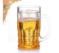 Genérico Prank Beer Mug, Fake Beer Mug, Funny Fake Beer Glasses, 400ml Realistic Prank Cup for Bars Beverages, Parties Glassesr Stein (1pc)