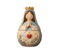 Genérico Prayer Keepsake Box - Virgin Mary Jesus Desktop Decor