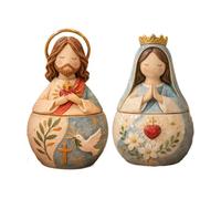 Genérico Prayer Keepsake Box - Virgin Mary Jesus Desktop Decor
