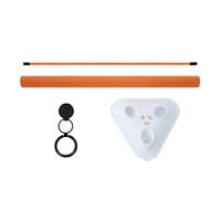 Genérico Precise Swing Trainer, Plane Indicator Stick, 10 Inch Tool with Guide Feature, Portable Alignment Rod, Folding Pointer with Modern Style, Training Aid for Backyard & Gym