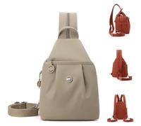 Genérico Preferablen Bag, Vovtva Waterproof 2-Way Commuting Bag, Preferable Large Capacity Oxford Women Backpack Shoulder Bags (Beige)