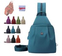 Genérico Premium 3 in 1 Anti-theft Travel Tote bag, Waterproof 2-Way Commuter Bag, Large Capacity Convertible Oxford Backpacks (Blue)