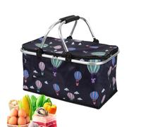 Genérico Premium 30L Insulated Picnic Basket - High-Performance Outdoor Thermal Carrier, Features High-Density Leak-Proof Thermal Insulation Architecture For Temperature Retention | Reinfo