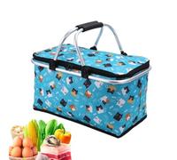 Genérico Premium 30L Insulated Picnic Basket - High-Performance Outdoor Thermal Carrier, Features High-Density Leak-Proof Thermal Insulation Architecture For Temperature Retention | Reinfo