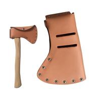 Genérico Premium Axe, Leather Belt Mounted Carrier, Hatchet Hammer