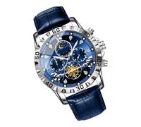 Genérico Premium Ruggedized Lunar-Tracking Sport Timepiece - Precision Analog Wrist Clock, Features High- Shock-Resistant Mechanical Architecture For Durability | 5ATM Hermetically-Sealed Housin