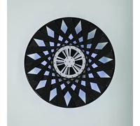 Genérico Preserved Arts for Desktop, LED Rotating Dynamic Ornament, Multiple RGB Lighting Effects, with Remote Control, Remote Control, Can Wall-mountable, for Office Desks, Game Rooms