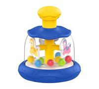 Genérico Press Toy - Compact Sensory Rotation Spinner, Easy Push Motion Mechanism, Engaging Brain Teaser Learning Activity Device For Focus Enhancement Creative Playtime Home Environment