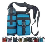 Genérico Prevalente Shoulder Bag, Shoulder Bags With Water Bottle Holder, Sports Bags Crossbody, for Workout Going Out (Light Blue)