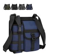 Genérico Prevalente Shoulder Bag, Shoulder Bags With Water Bottle Holder, Sports Workout Crossbody for Daily Use Travel (dark blue)