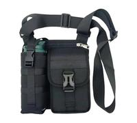 Genérico Prevalentn Shoulder Bag, Prevalente Shoulder Bag, Sports Workout Crossbody, With Water Bottle & Umbrella Holder (Black)