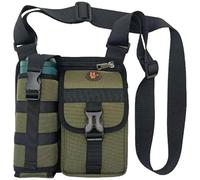 Genérico Prevalentn Shoulder Bag, Prevalente Shoulder Bag With Water Bottle and Umbrella Holder Crossbody for Workout Going Out (Army,Large)
