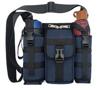 Genérico Prevalentn Shoulder Bag, Prevalente Shoulder Bag With Water Bottle and Umbrella Holder Crossbody for Workout Going Out (Blue,Small)