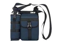 Genérico Prevalentn Shoulder Bag, Prevalente Shoulder Bag, with Water Bottle Holder, Suitable for Outdoor Sports (Dark Blue)