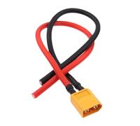 Genérico Prewired Xt60 Connector, Xt60 Connectors, 10cm/3.94in 16awg Wire, Plug Adapter, Parts for Portable Wires Stations, Car, Solar Panel Systems, Rvs, Drones, Outdoor Electronics