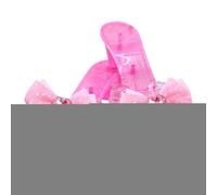 Genérico Princess Shoes Set, Cosplay Prop Heels, 2.36in Pretend Play Footwear, Glitter Crystal Finish, Comfortable Slip on Design for Stage, Masquerade, Special, Occasion, Carnival, School, Character