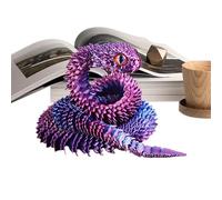 Generico Printed Animals - Printed Snake | Printed Articulated Flexible Snake Toy - Creative Animal Snake Model Desktop Ornament Girls, Kid, Adults