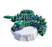 Genérico Printed Flexible Snake Toy, Realistic Easter Basket, Adorable Articulated Snake Model for Desk Decoration, Birthday Surprise and Stem Learning Fun, Boys Girls Adults