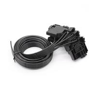 Genérico Printer Accessories, 1 Juego de Amortiguador de Tinta for Impresora L800 DTF, Compatible con Epson L801 L805 L810 L850 L1800 L1300 L1455 con Tubo de Manguera de 2 Metros, 6 Colores(2m-Black)