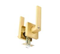 Generico Privacy Door Handle - Aluminum 2.5-Inch Warm Matte Finish Privacy Lock With Keys, Heavy Duty Passage Latch | Interior Door Lever For Bedroom Hall Closet Office Home Entry
