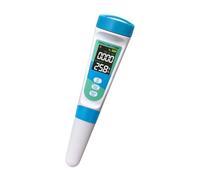 Genérico Probador De Calidad del Agua - Medidor De Salinidad | Pluma De Prueba De Salinidad De Temperatura Digital EC 4 En 1 para Acuario De Agua Salada, Tanque De Peces Marinos, Piscina, Aga De Mar