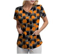 Genérico Problema Resuelto Camiseta, Estoy bien Camisa Sangrienta Mujeres, Problema Sangriento Resuelto, Mujeres Divertidas Halloween Horror Ropa Regalo Salpicaduras Camiseta, Gris oscuro C, XXX-Large