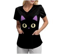 Genérico Problema Resuelto Camiseta, Estoy bien Camisa Sangrienta Mujeres, Problema Sangriento Resuelto, Mujeres Divertidas Halloween Horror Ropa Regalo Salpicaduras Camiseta, El negro-b, XXX-Large
